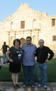 Here we are at the Alamo near the Mall.